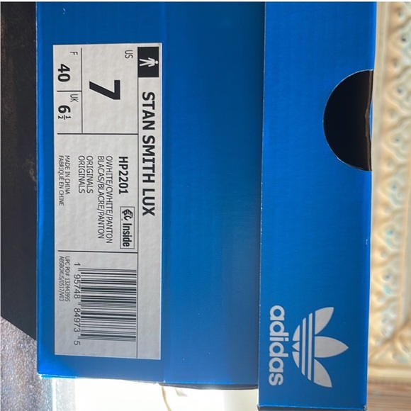 Brand New Never Worn Stan Smith x Adidas Tennis Sneaker size 7 - Picture 4 of 5
